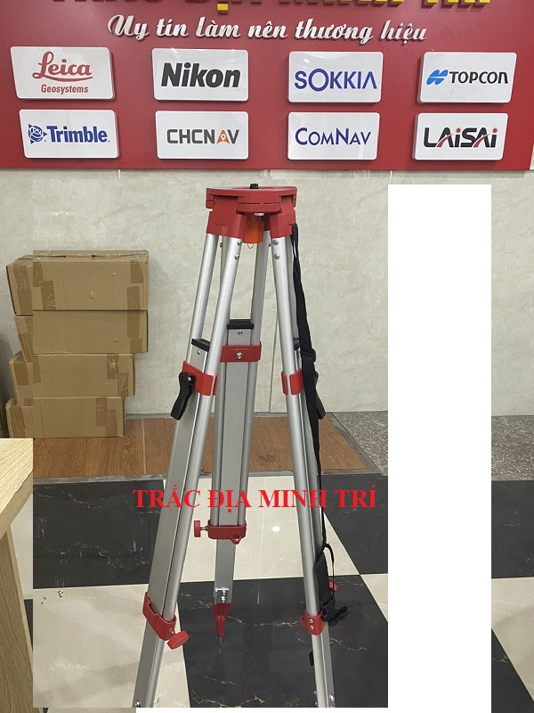 Chân máy toàn đạc 2 khóa